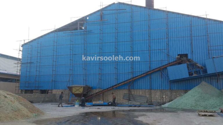 سوله سازی شرکت شیشه همدان