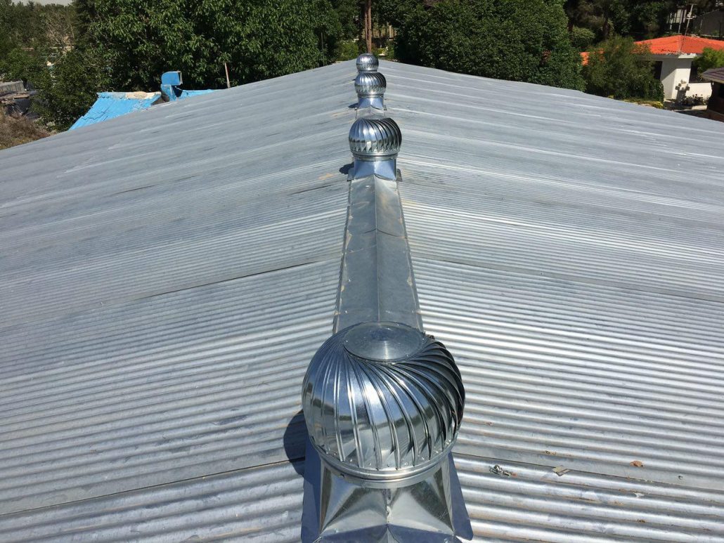 تهویه در سوله