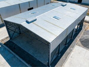 هزینه پوشش سقف سوله