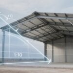 نحوه محاسبه شیب سقف سوله استاندارد + راهنمای فنی